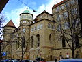 Altes Schloss sett frå marknadshallen