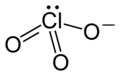 chlorate (and bromate, iodate)