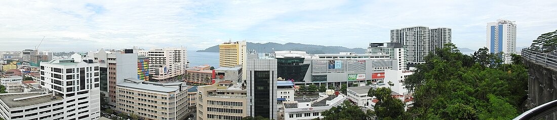 View of Kota Kinabalu centre