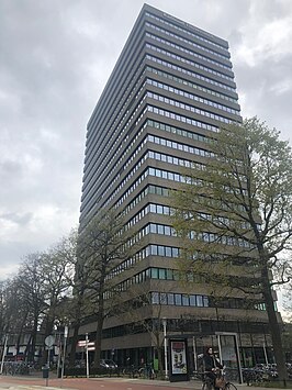 Het Erasmusgebouw in Nijmegen