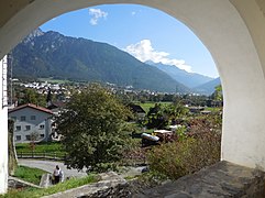 Blick vom Schloss Richtung Chur