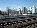 Bâtiments proches de la gare.