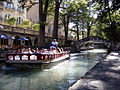 San Antonio's historic Paseo del Rio, or "River Walk," extends some 2½ miles, attracting several million visitors every year.