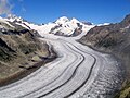 Il Glatscher grond dal Aletsch en Svizra