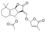 Orobanchyl acetateの構造