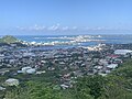 Cole bay (taken atop sentry hill)