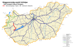 A Balatonszentgyörgy–Tapolca–Ukk-vasútvonal útvonala