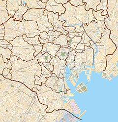 Shinagawa Station is located in Special wards of Tokyo