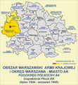 Obszar Warszawski AK, Podokręg Północny, Insp. Płock