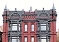 Detail of the elaborate roof