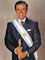 Carlos Menem in 1995 overleden op 14 februari 2021