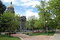 Colorado State Capitol (back view)