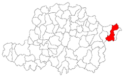 Location of Hălmagiu