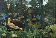 Henri Rousseau, El somni, 1910