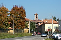 Skyline of Agrate Conturbia