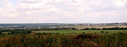 View of the town of Kamenka, the administrative center of Kamensky District