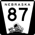 State Highway 87 marker