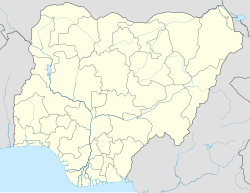 Makurdi ubicada en Nigeria