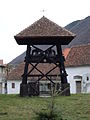 The belfry of the church