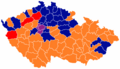 Grootste partij per okres