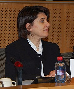 Leyla Zana Brysselissä 2010