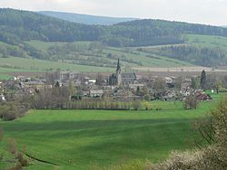 Panorama of Rapotín