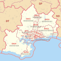 BH postcode area map