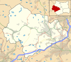 Ainley Top is located in Calderdale