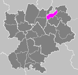 Lag vum Arrondissement Saint-Julien-en-Genevois