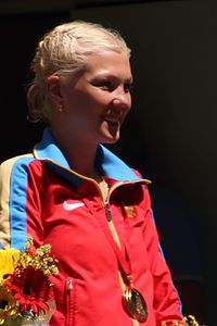 Alembekova vuonna 2015.