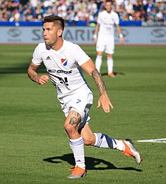 Martin Fillo v dresu FC Baník Ostrava