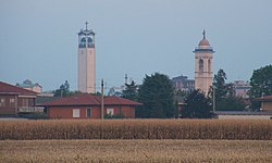 Skyline of Azzano San Paolo