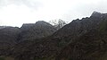 mountain behind tinno village