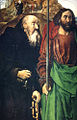 Saint Anthony with a rosary