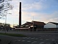 Gesloten steenfabriek Fivelmonde bij de Groningse plaats Delfzijl