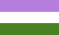 Genderqueer-prideflagget.