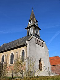 L'église actuelle reconstruite dans les années 1920.