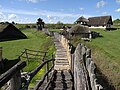 Rekonstruierte Wehranlage der Funkenburg