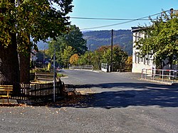 Centre of Česká Kubice