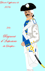 Régiment du Dauphin de 1776 à 1779.