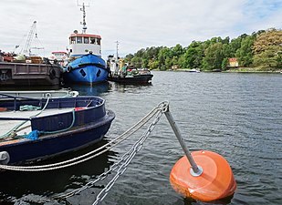 Kummelnäsviken och Kummelnäs varv