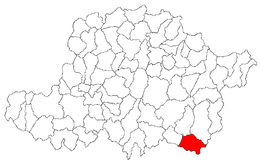 Birchiș – Mappa