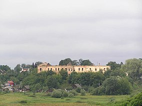 Панарама руінаў замка