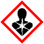 The health hazard pictogram in the Globally Harmonized Seestem o Classification an Labellin of Chemicals (GHS)