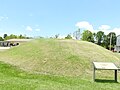 To commemorate our rough start but also the reconciliation that has grown into a respect, this mound could symbolize our meeting ground. I wish all disagreements ended like this.