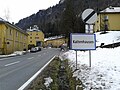 Als Ortsdurchfahrt von Kaltenhausen (Hallein)