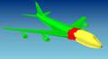 Wreckage found in each zone corresponded to specific areas of the aircraft: fig. 22b, p. 67