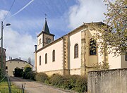 L'église Saint-Maurice à Darnieulles, côté nord-est.