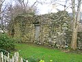 The 'ruins' facing the War Memorial.