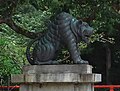 阿吽の虎（京都市・鞍馬寺）